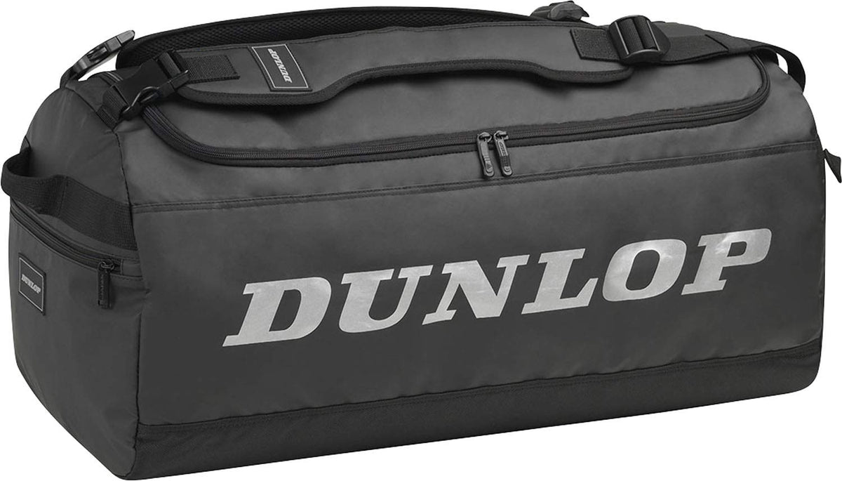 ダンロップ(DUNLOP) 2-Way Boston Bag (can Hold Rackets), Black (Black 19-3911tcx)