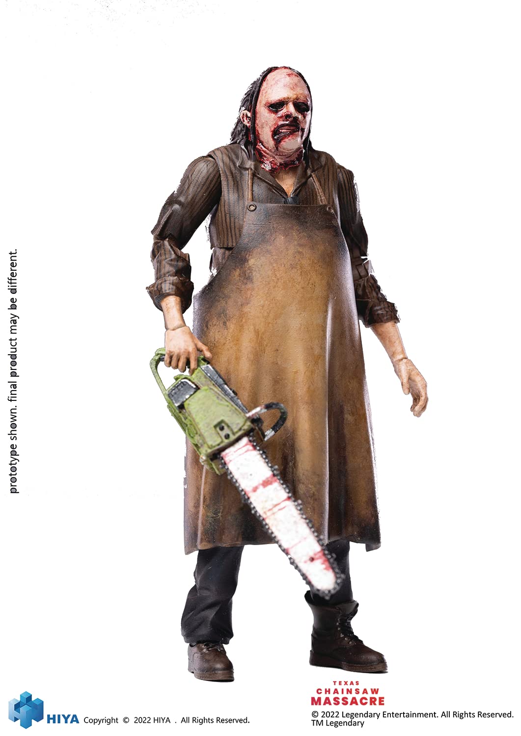 HIYA Toys Texas Chainsaw Massacre (2022): Leatherface PX 1:18 Scale Exquisite Mini Action Figure