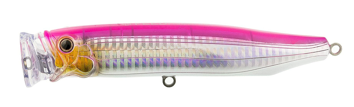 TackleHouse CFP100 Popper Contact Feed Popper 3.9 inches (100 mm), 0.8 oz (22 g), Pink Back Slit HG #03
