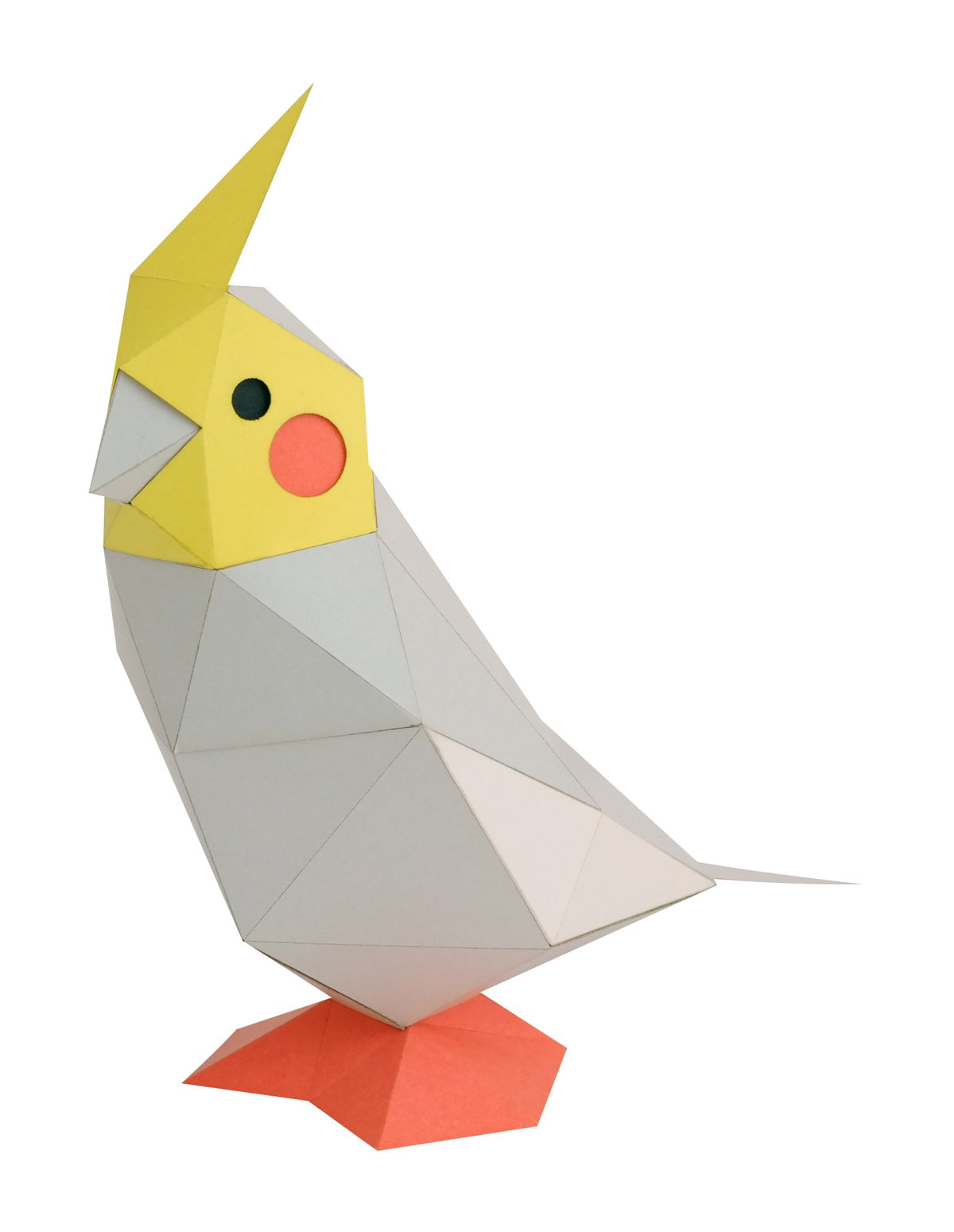 bog Craft KAKUKAKU Tiny Cockatiel Papercraft Null