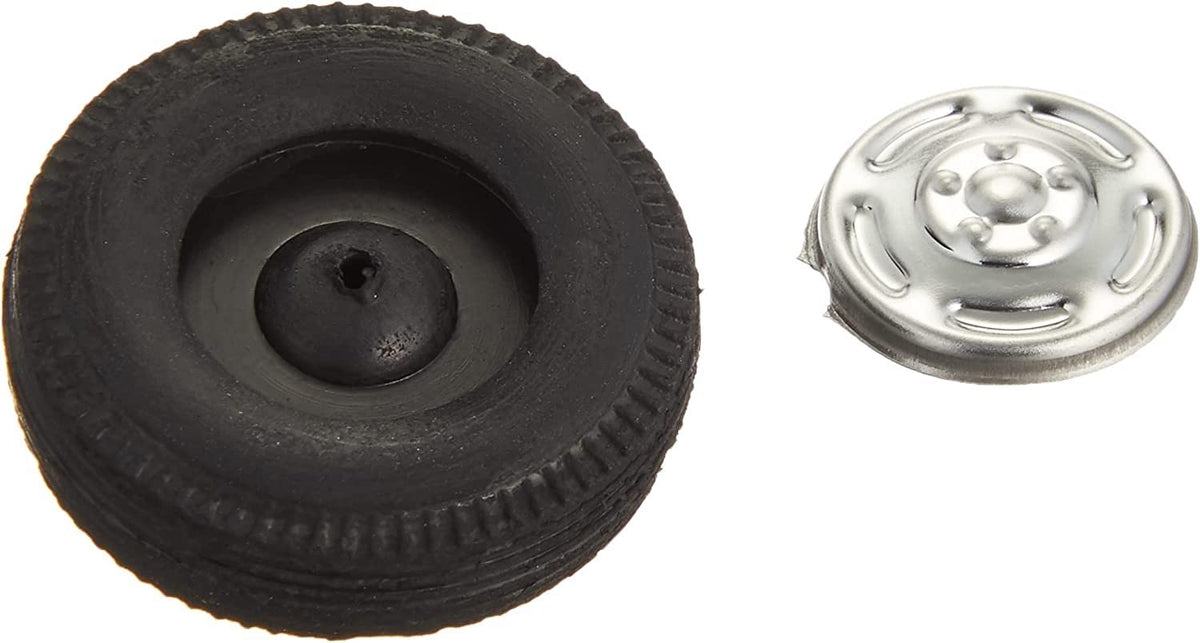 Doyusha DTH-120-30 Rubber Tires for Model Crafts, 1.2 inches (30 mm), Pack of 30