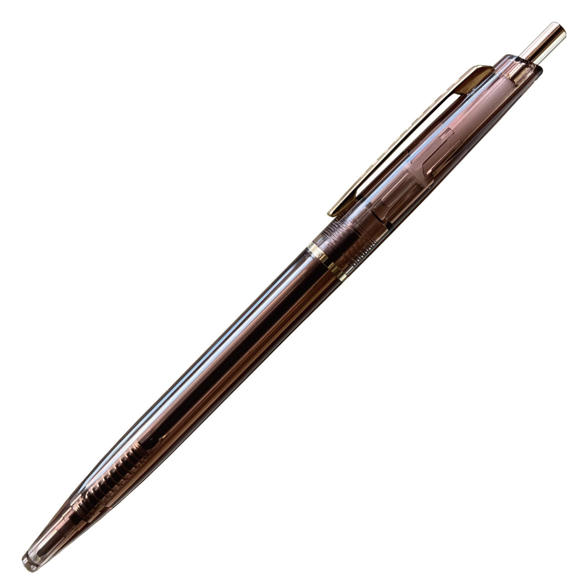 Anterique Oil-Based Ballpoint Pens, 5-1/2 in. (Clear Amber) / extra fine / 0.5mm ball ATBP1E-CA