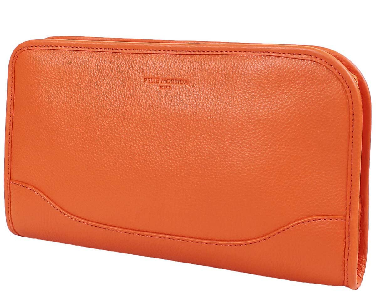 Pelle Morbida ORG Clutch Bag, Leather