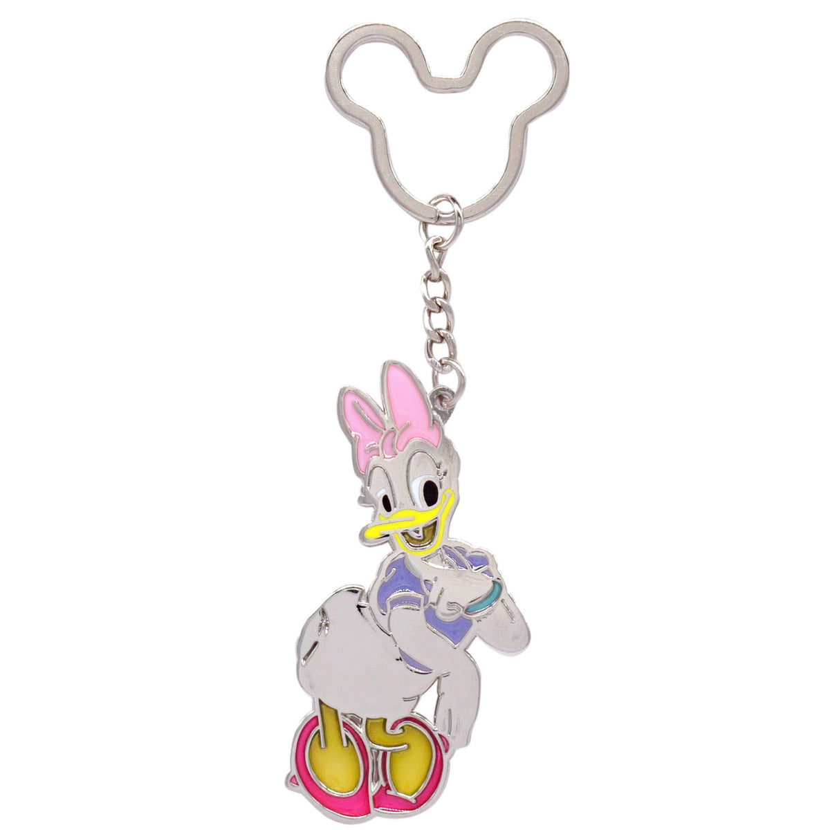 Disney Daisy Duck Pewter Keyring