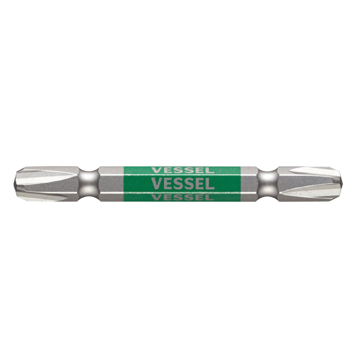 Vessel GS144065 40 V Compatible, Double-Ended Plus Rigid Bit +4 x 65, 1 Piece Set