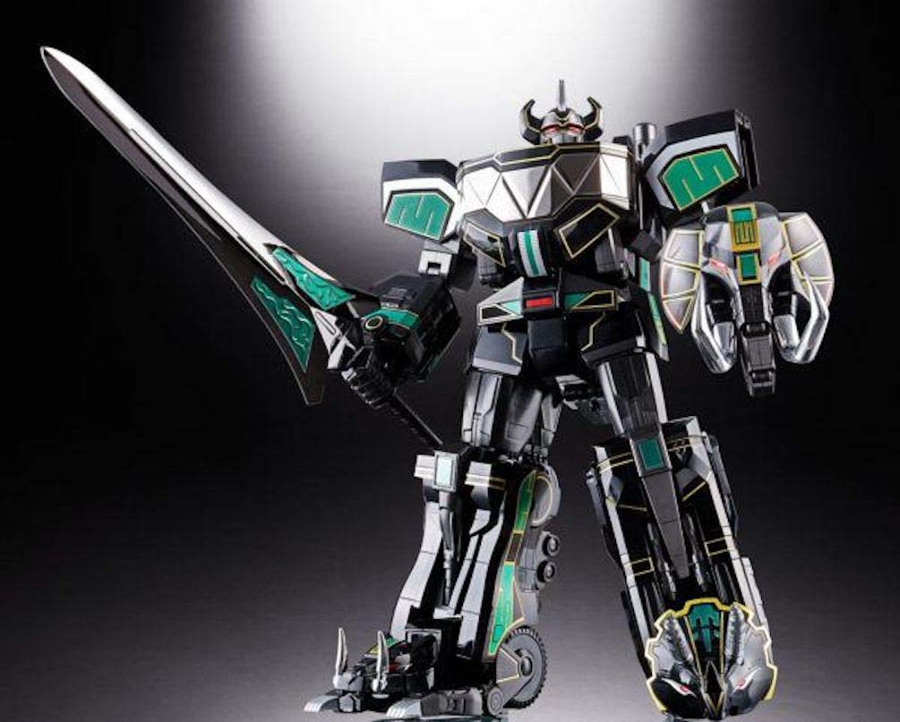 BANDAI Tamashii Nations Soul of Chogokin GX-72B Great Beast God Black Version Action Figure, 65878