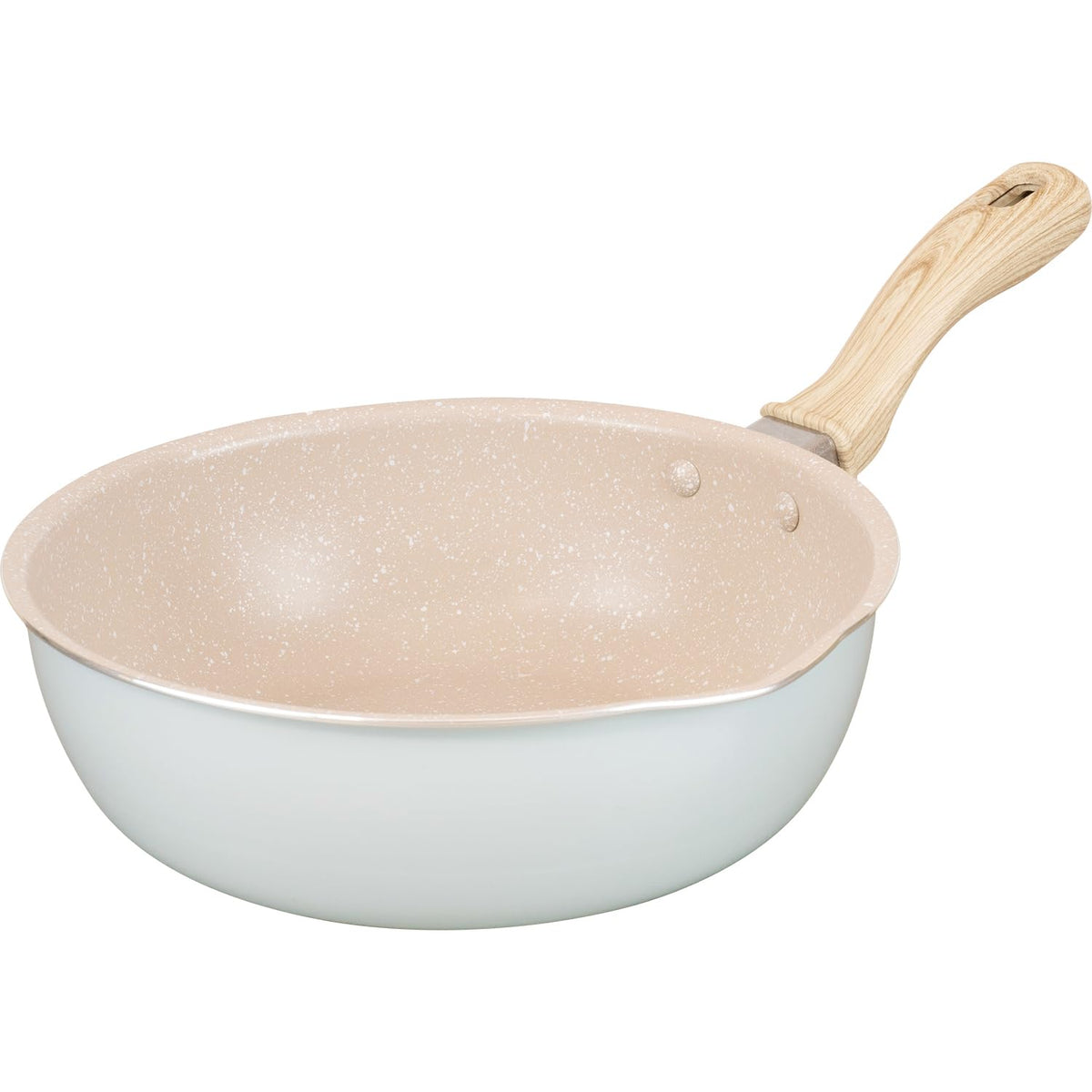 Wahei Freiz RB-3499 Deep Frying Pan, For 1-2 People, 8.3 inches (21 cm), IH Gas, Small, Small Amounts, Cooking Bento Box, Living Alone, New Lifestyle