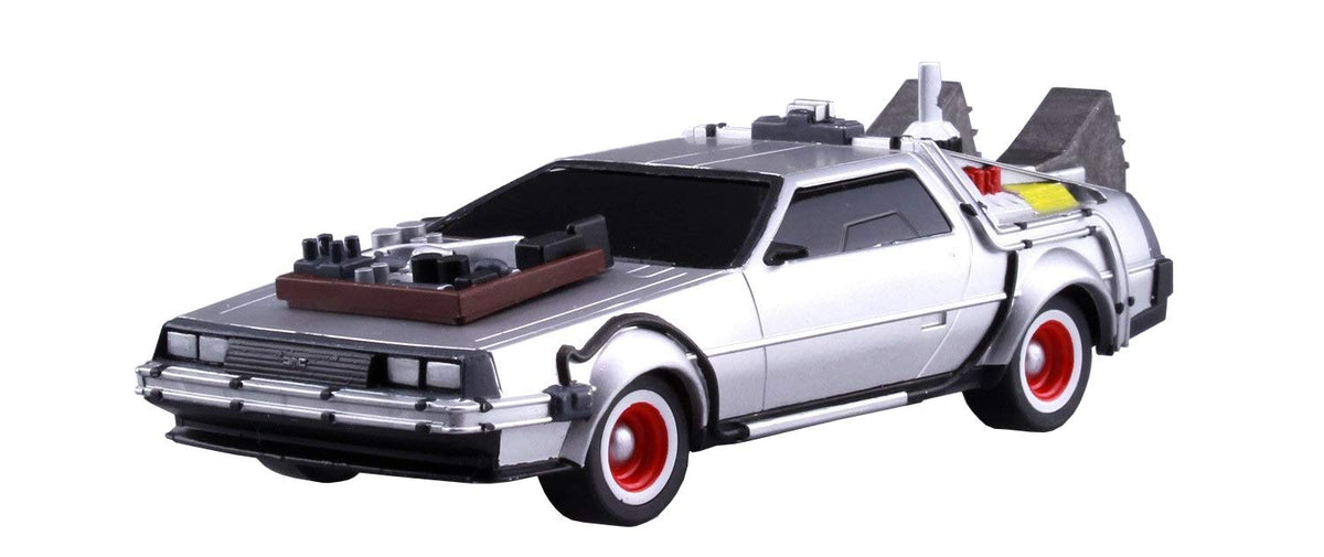 Aoshima Back to The Future Part III: Time Machine 1:43 Scale Pullback Model Kit
