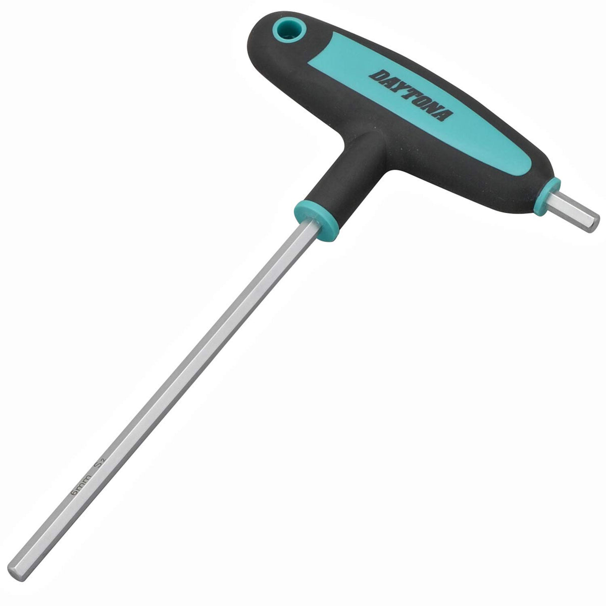 Daytona 17526 Hex Wrench for Motorcycles, 0.2 inches (6 mm), Power Grip T-Type Hex Wrench