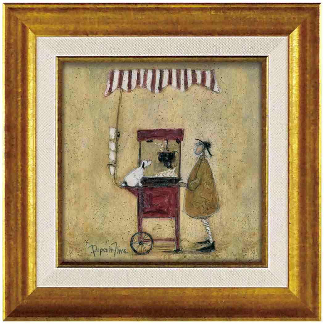 ユーパワー Upower Sam Toft Gel Art Frame Small Popcorn Time