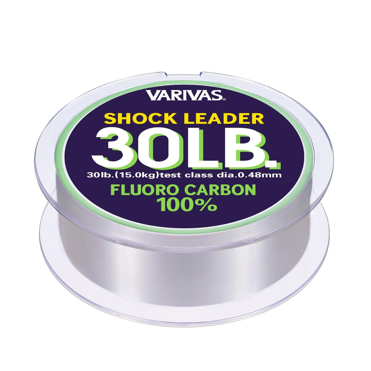 VARIVAS Shock Leader Fluorocarbon 30lb. (#8)