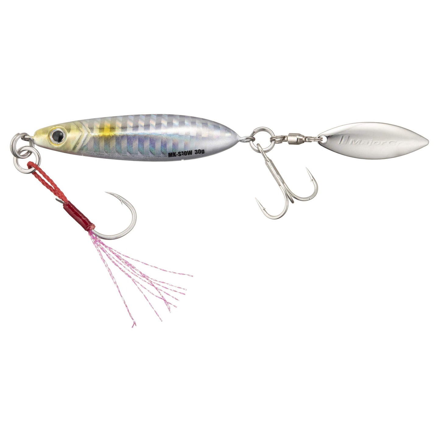 Major Craft Metal Jig Makijig Throw 30g Silver #8 Lure