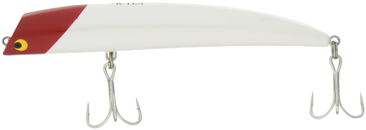 TackleHouse Minnow Tuned K-Ten TKLM Lipless Minnow 4.7 inches (120 mm), 0.6 oz (18 g), Pearl Red Head #101 TKLM120 Lure
