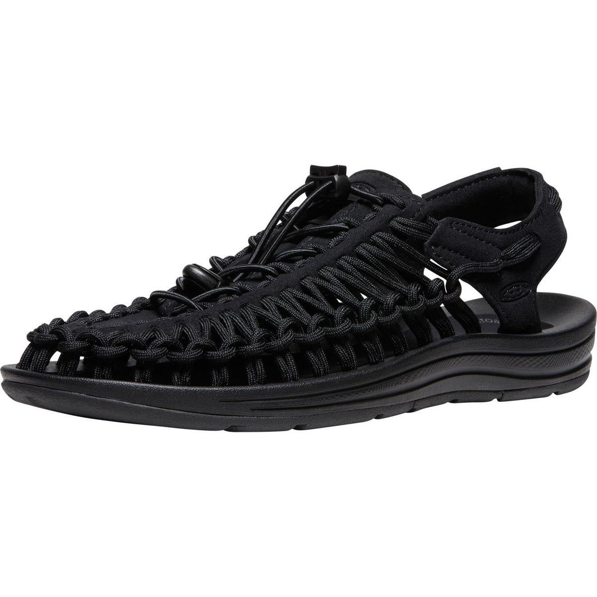 KEEN Womens Uneek Sandal, Black/Black, 6.5 M US
