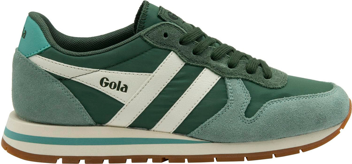 Gola Womens Daytona Chute, Evergreen/Green Mist/Off White, 9.5, Medium