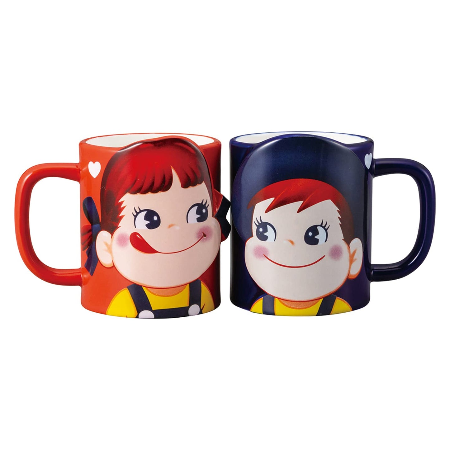 Fujiya SAN3549 Peko-chan Mug, Pair, 10.1 fl oz (300 ml)