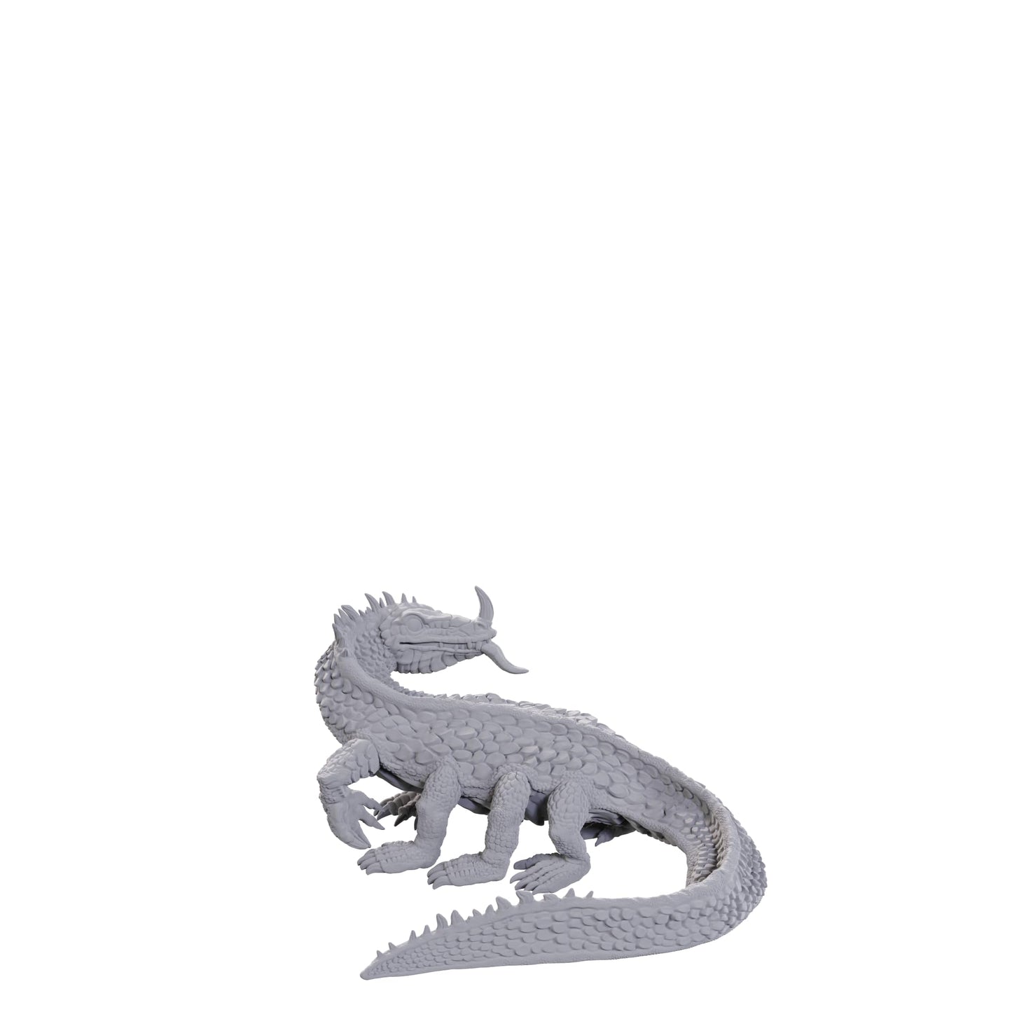 WizKids Dungeons & Dragons Nolzur's Marvelous Miniatures: Classic Basilisk | Unpainted Miniatures | Wave 24
