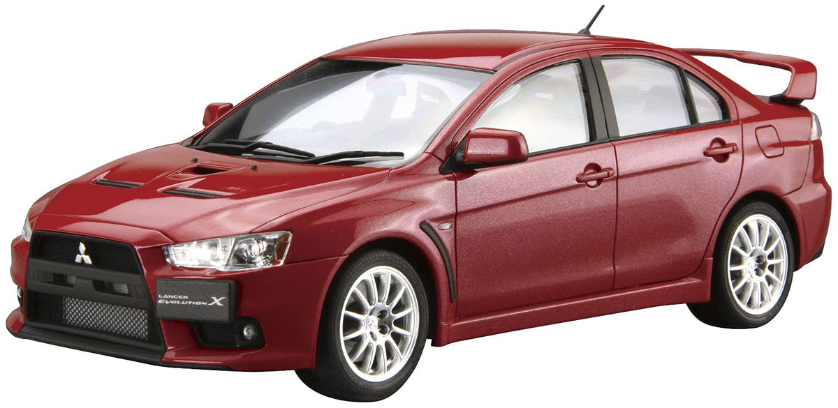 Aoshima Mitsubishi CZ4A Lancer Evolution X Final Edition '15 1:24 Scale Model Kit