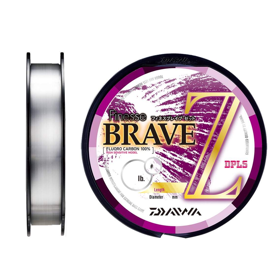 Daiwa Fluoro Line Finesse Brave Z 2lb, 160m Natural