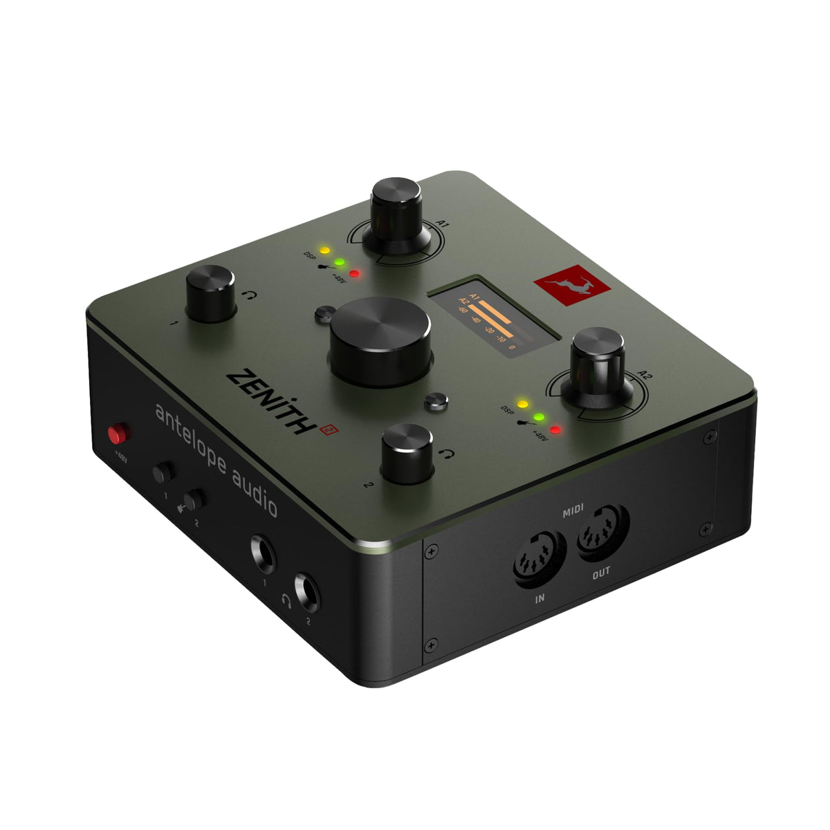 Antelope Audio Zenith 2 USB-C Audio Interface for Streaming & Podcasting