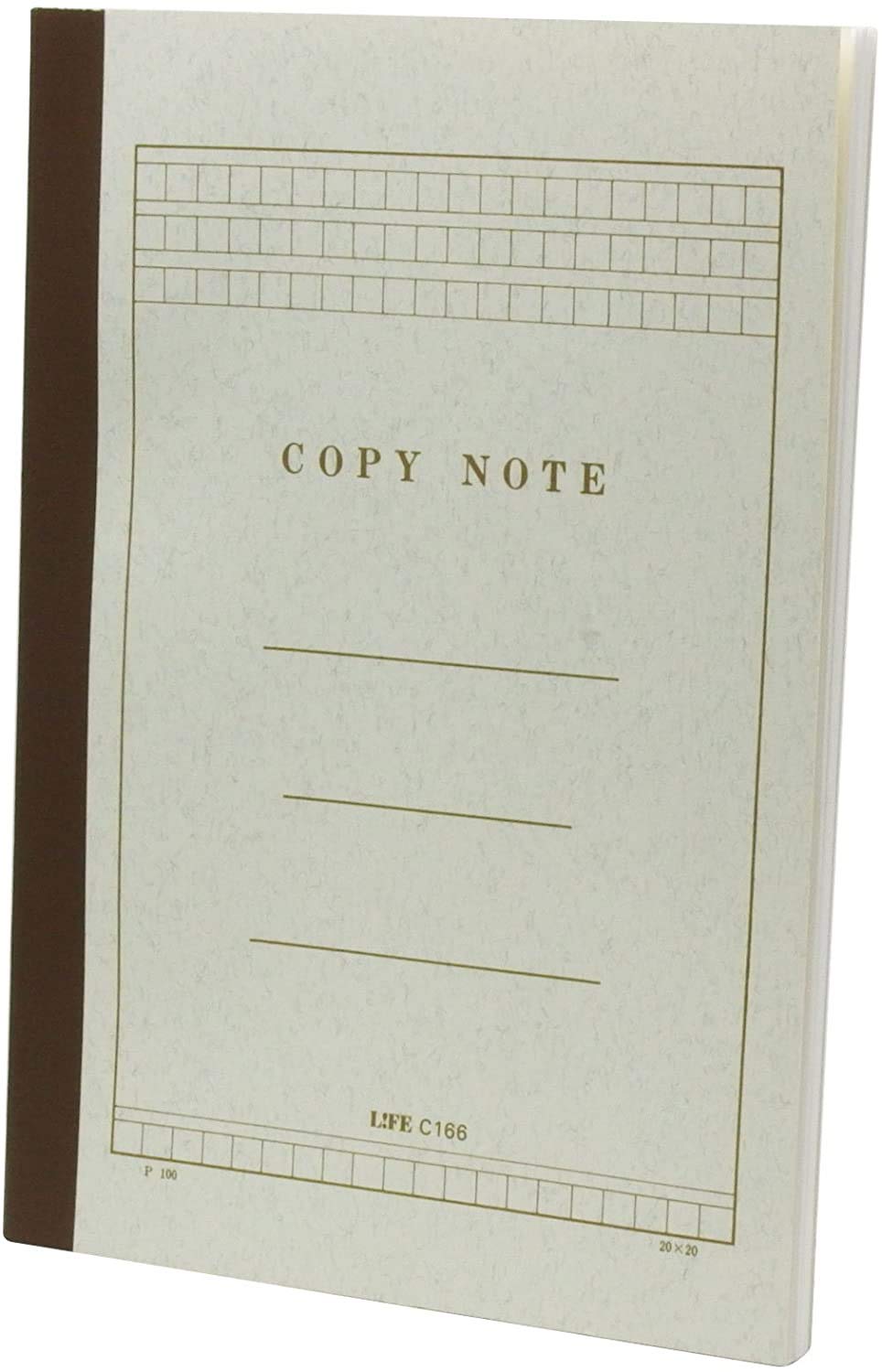 Life C166-2P Manuscript Notebook, B5, Horizontal, Set of 2