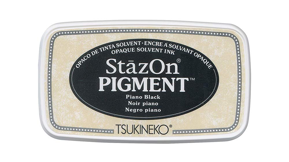 Kodomonokao 19916-031 Tsukineko Stays On Pigment Piano Black