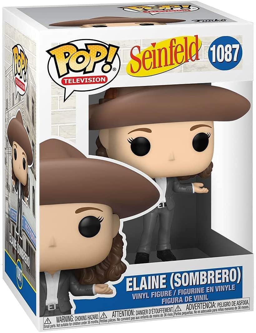 Funko Pop TV: Seinfeld - Elaine Benes in Sombrero, One Size - Collectable Vinyl Figure - Gift Idea - Official Merchandise - Toys for Kids & Adults - Comedy Fans - Model Figure for Collectors