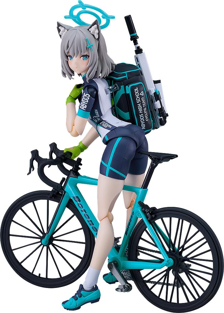 Blue Archive: Shiroko Sunaookami (Cycling) DX Edition Figma Action Figure