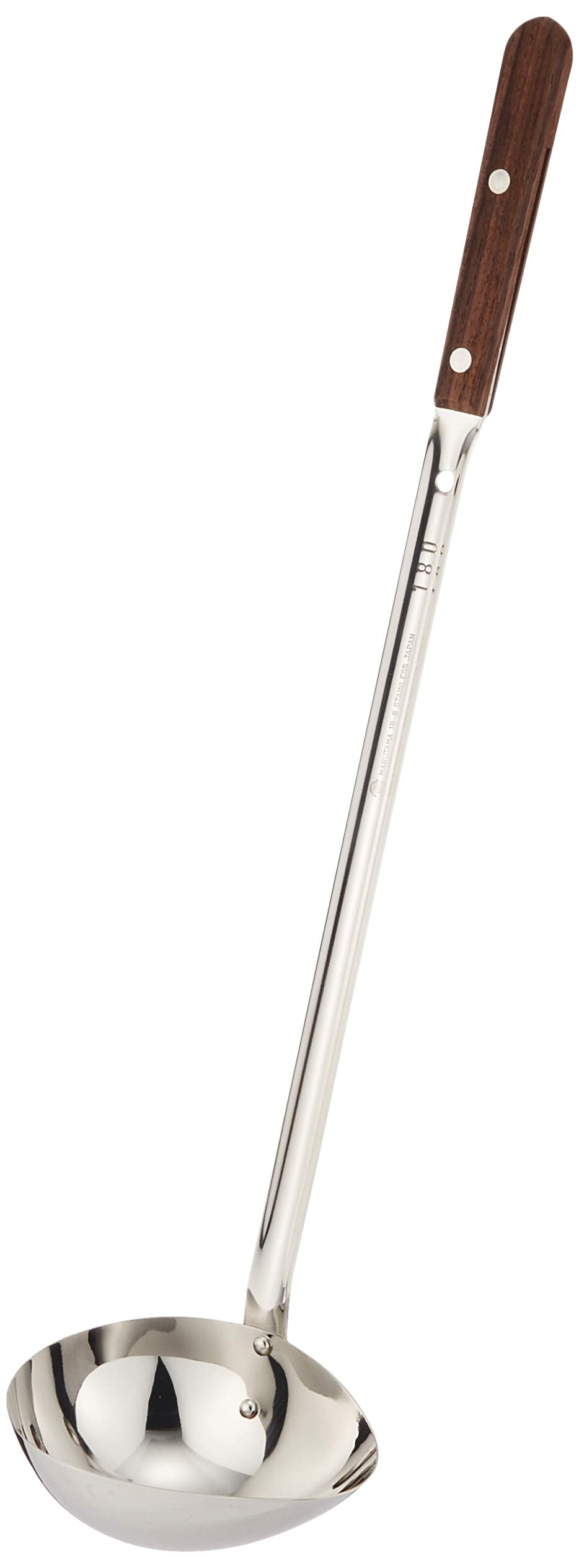 MA 18-8 Rose Pattern Horizontal Service Ladle 180cc