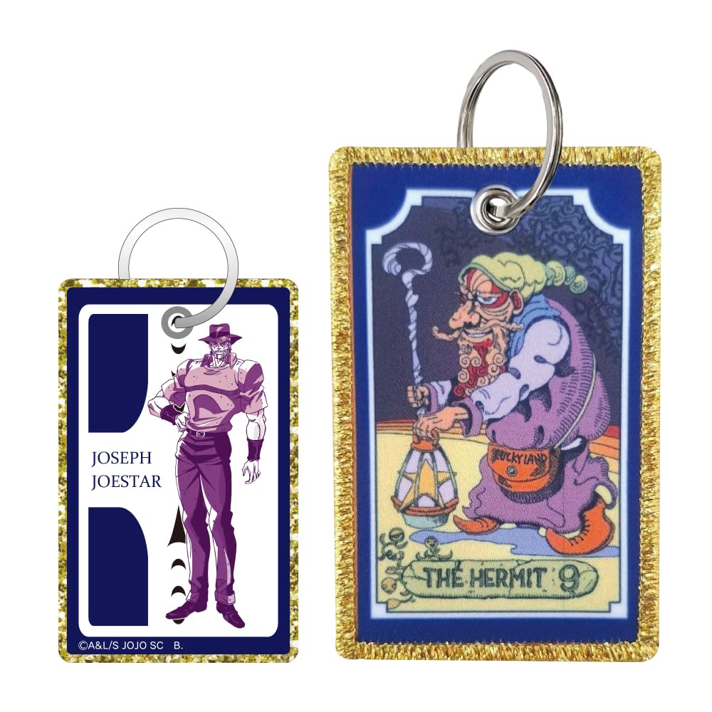 Minoda B01C3372 JoJo's Bizarre Adventure Flight Tag, Hermit Purple