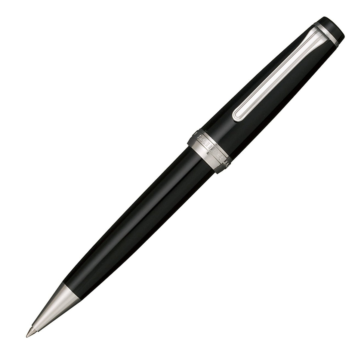 Sailor 16-0707-220 Permanent Fountain Pen, Professional Gear, Slim Color, Black