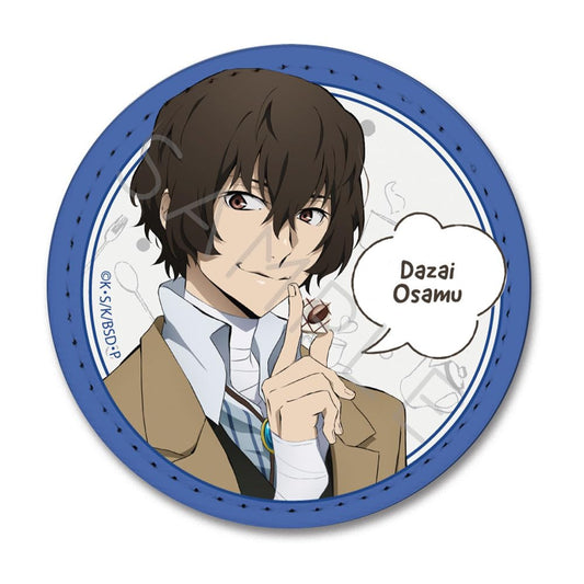 "Bungo Stray Dogs" [Osamu Dazai 1] Vol. 3 Leather Badge [Round] ZB