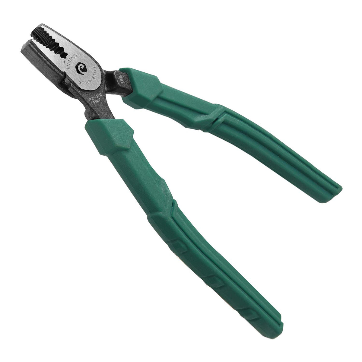 ENGINEER PZ-22 Screw Extractor Pliers with Carbon Steel Serrated Teeth