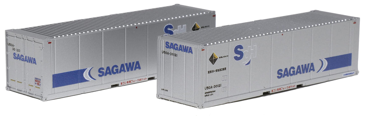 KATO 23-579 N Gauge U50A Container Sagawa Express 2 Pieces, Railway Model Supplies