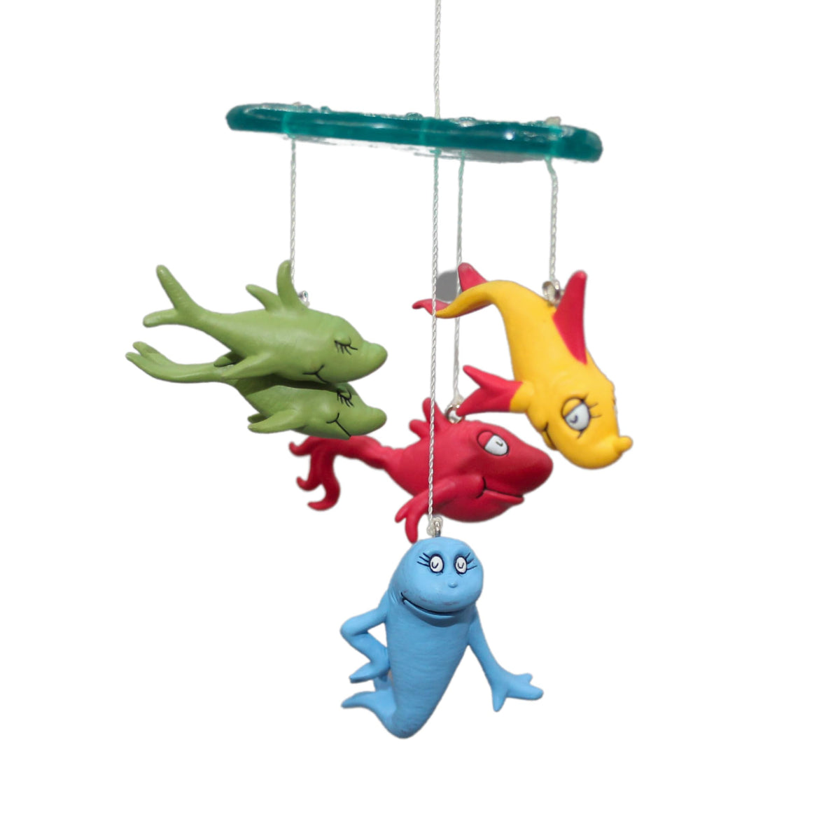 Hallmark Keepsake Ornament One Fish Two Fish Red Blue Dr. Seuss Books Series (2000) QX6781