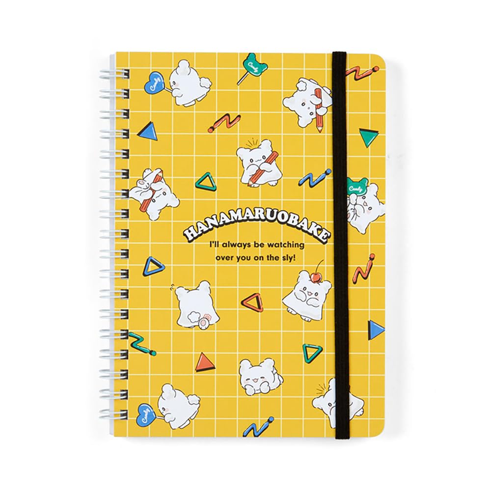 Sanrio (SANRIO) Hanamaru Ghost B6 Ring Notebook, Character, 7.2 x 5.3 x 0.6 inches (18.2 x 13.5 x 1.5 cm), 092169