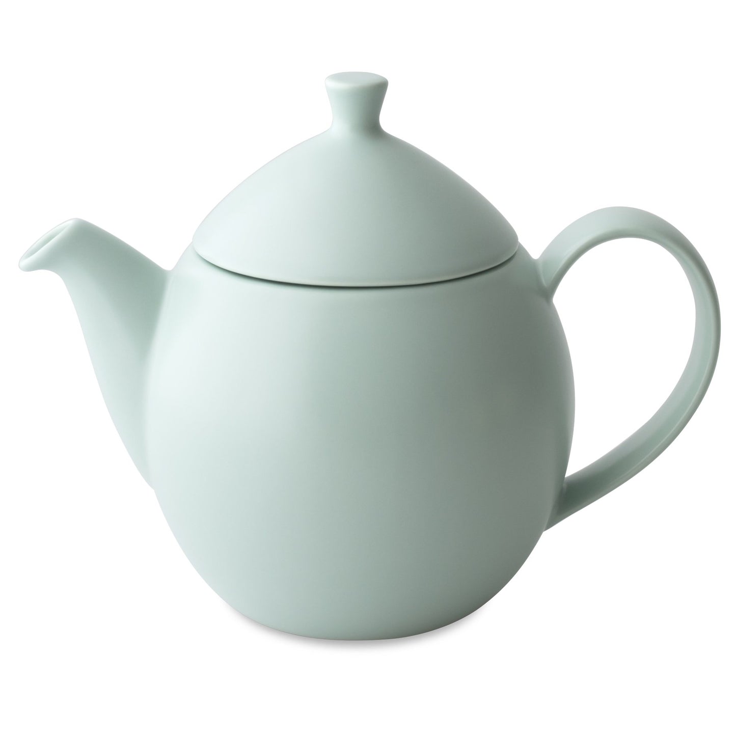 FORLIFE Dew Teapot with Basket Infuser, Minty Aqua, 32 oz/946ml