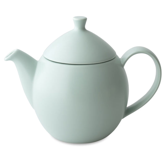 FORLIFE Dew Teapot with Basket Infuser, Minty Aqua, 32 oz/946ml