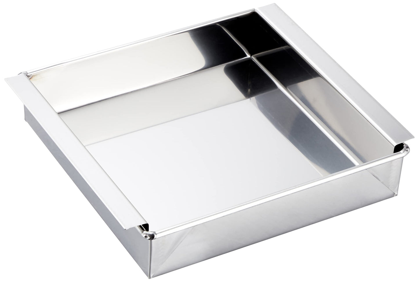 Endo Shoji ATM07027 Commercial Egg Tofu, 10.6 inches (27 cm), Kanto Type, Main Unit 18-8 Stainless Steel, Made in Japan