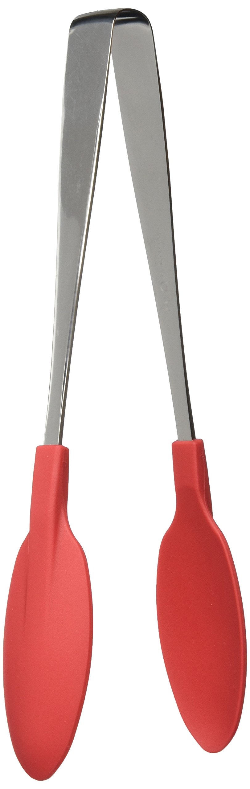 Endo Shoji BTVI804 TKG Commercial Use, Soft Catch Tongs, Red