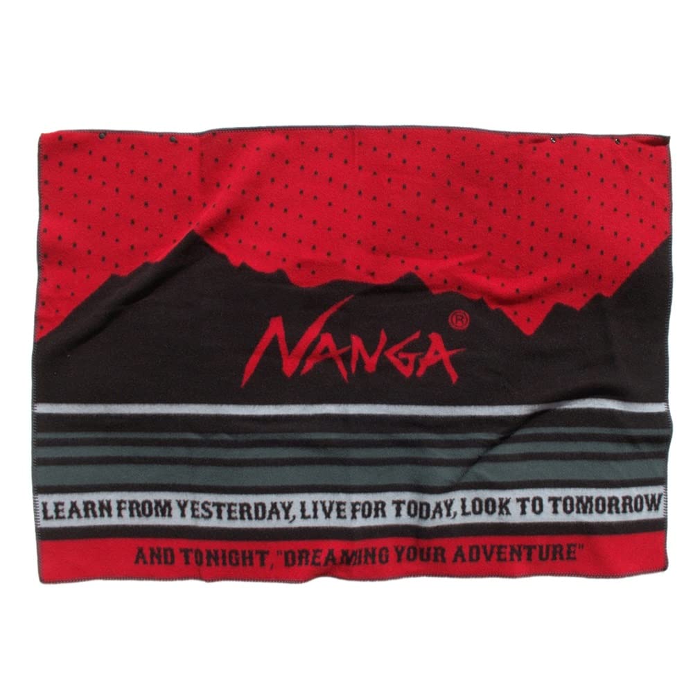 [NANGA(ナンガ)] STARRY SKY BLANKET RED SKY 140cm x 100cm 4938101055161