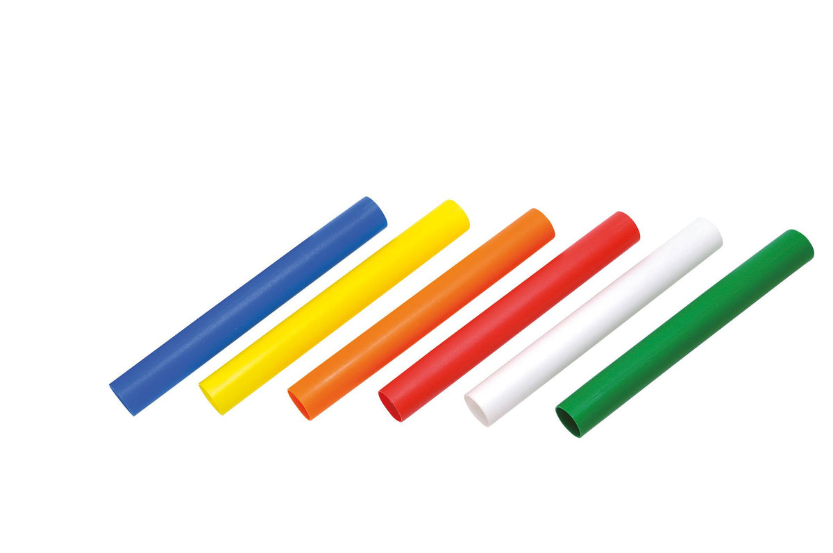 TOEI Light(トーエイライト) カラー6色プラバトン G1202 6色1組 収納ナイロンケース付 直径37mm×長さ約30cm