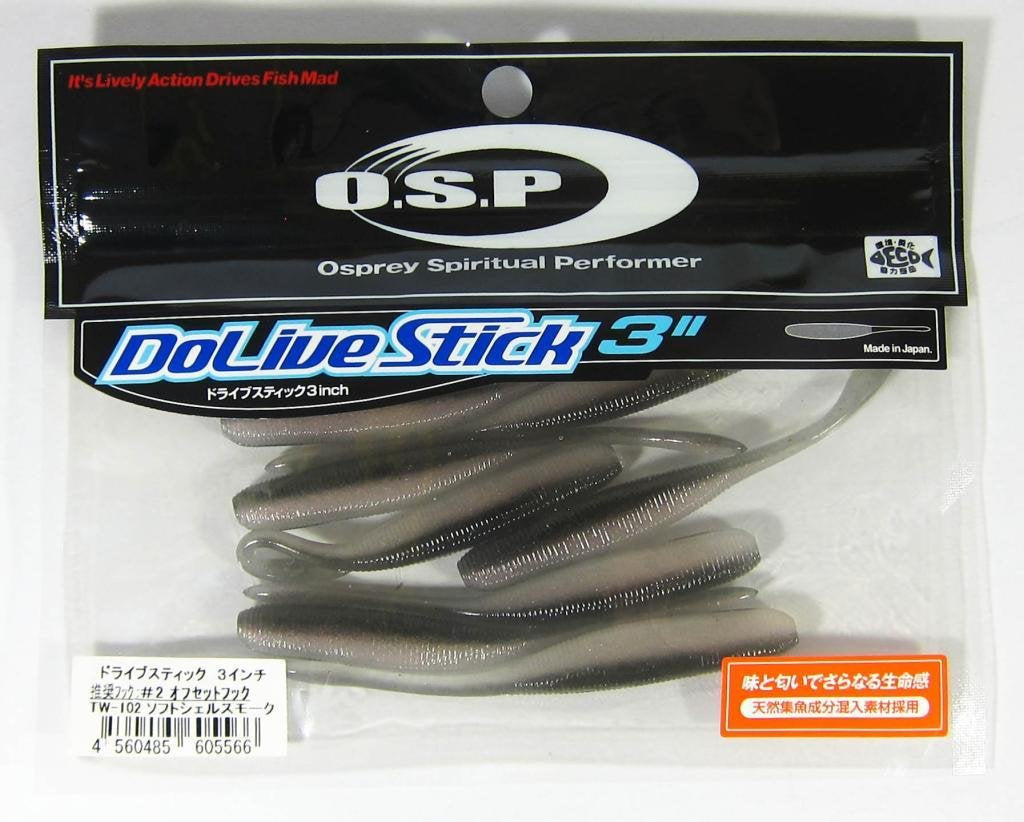 OSP Soft Lure Dolive Stick 3 Inches TW-102 (5566)