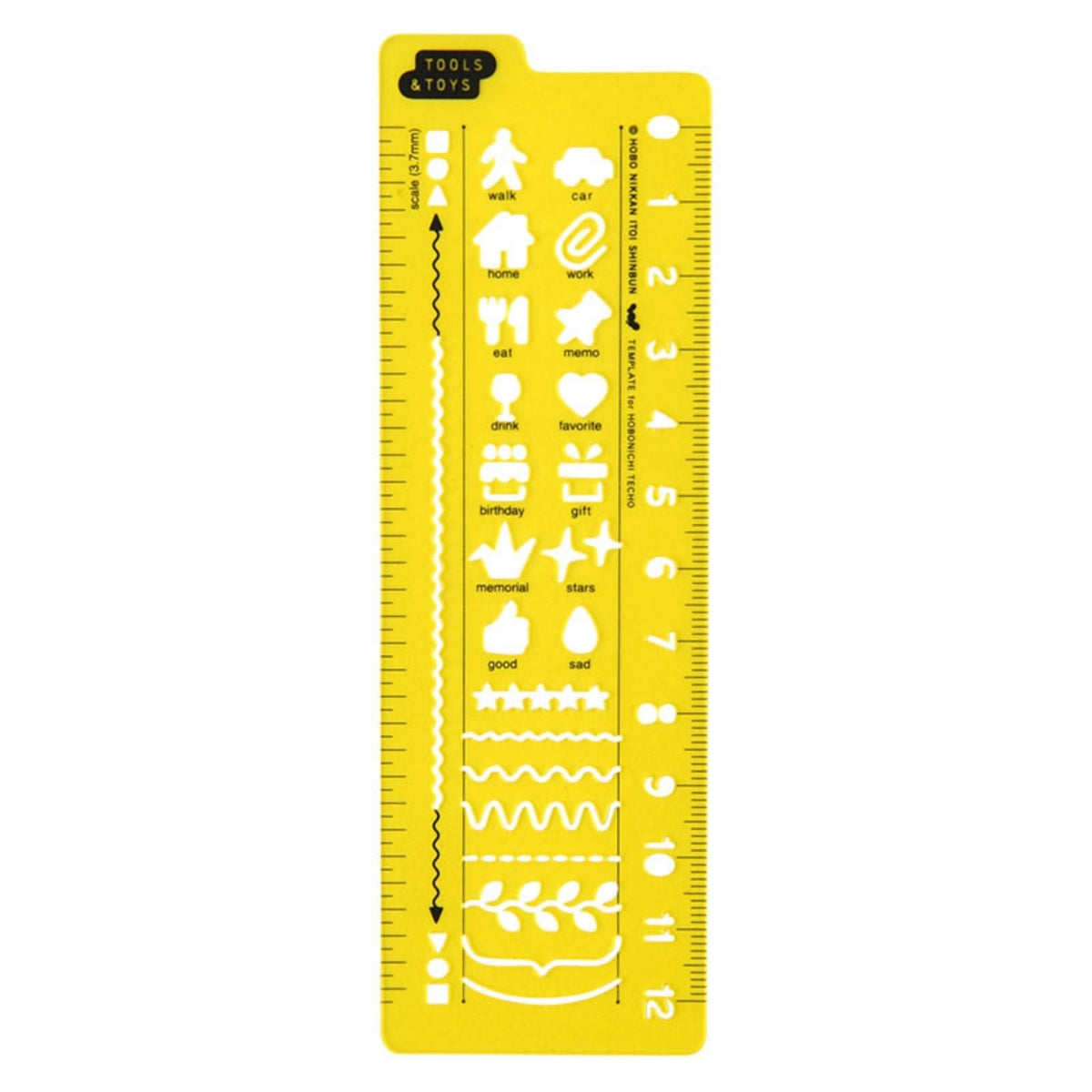 Hobonichi Techo Accessories Hobonichi Stencil - Schedule