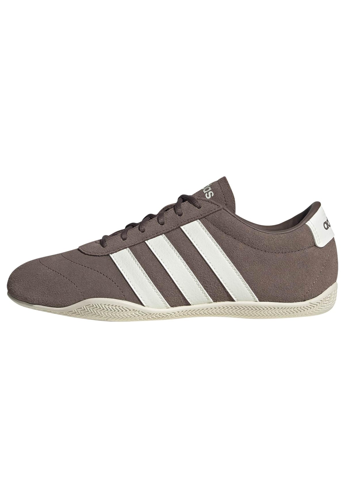 adidas Women's Grand Court Low, Earth Strata/Off White/Earth Strata, 6.5