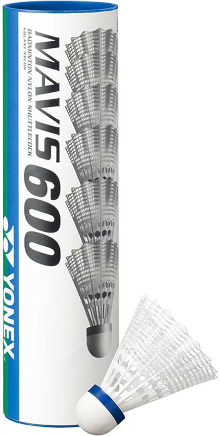 YONEX M-600P Badminton Shuttlecock Mavis 600P S, 6 Pieces