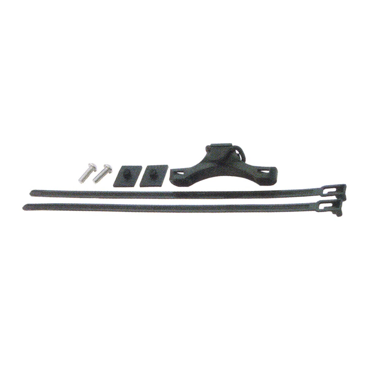 Topeak Unisex_Adult Bracket-Micro Rocket (Center Mount) Holder, Black, One Size