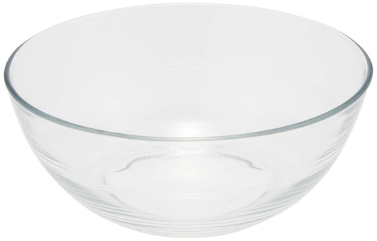 Duralex Made In France Lys 1Quart Clear Round Bowl, Set of 6