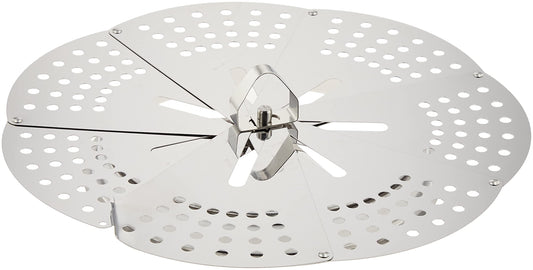 Shimomura Kogyo FM-01 All-Purpose Steamer, Made in Japan, One Size Fits Most, Made in Tsubamesanjo, Niigata, Silver