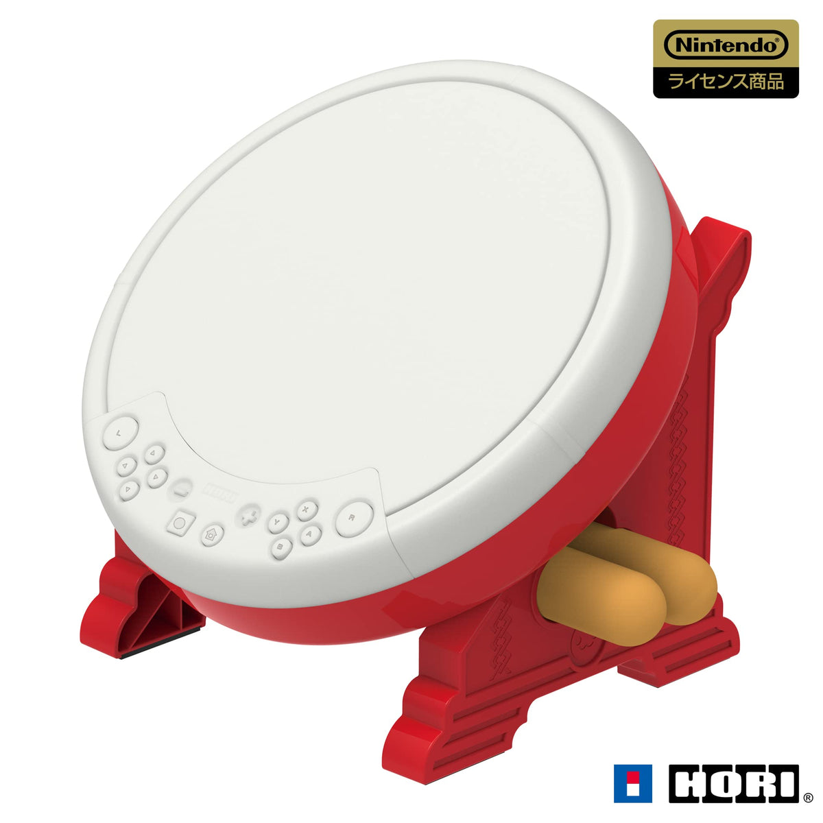 バンダイナムコエンターテインメント 【任天堂ライセンス商品】 太鼓の達人専用コントローラー 「太鼓とバチ for Nintendo Switch」【Nintendo Switch対応】